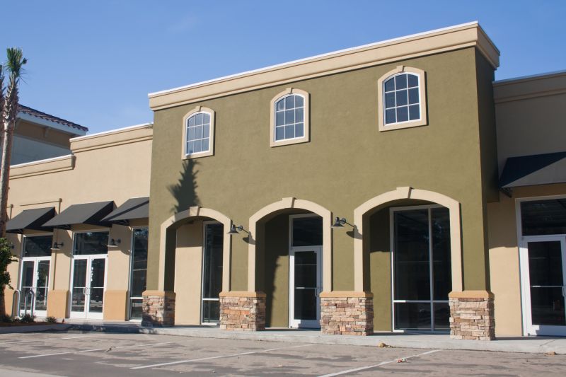 Commercial Building Stucco Projects